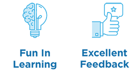 Excellent Feedback, Fun in Learning Excellent Feedback, Fun in Learning